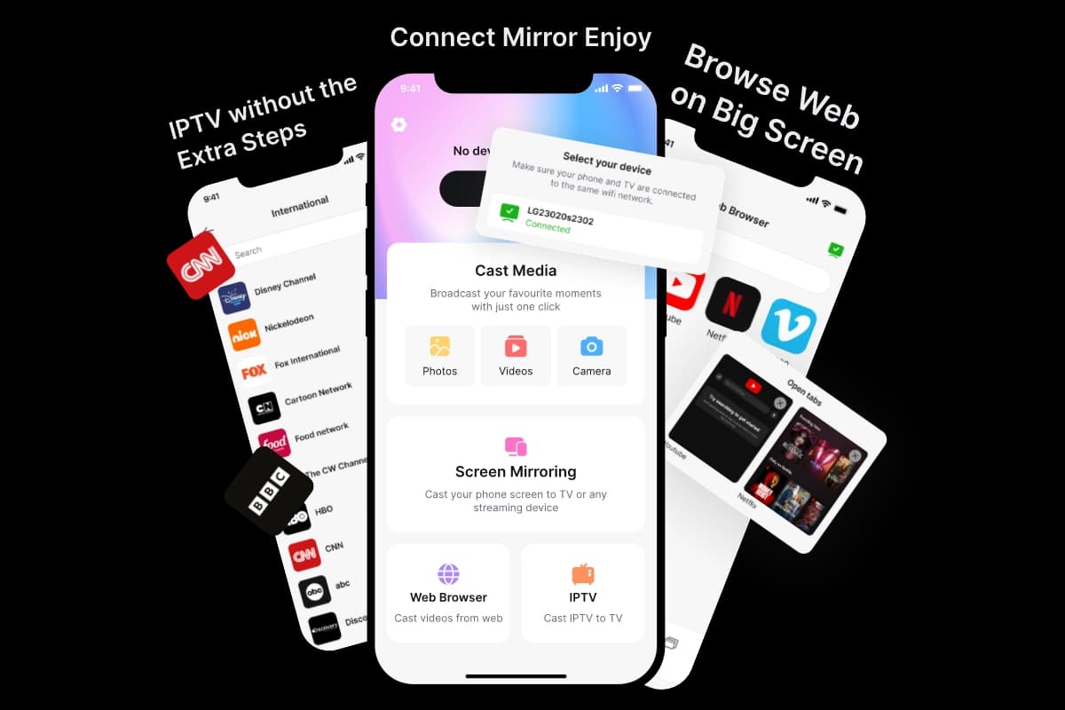 More Screen app interface preview